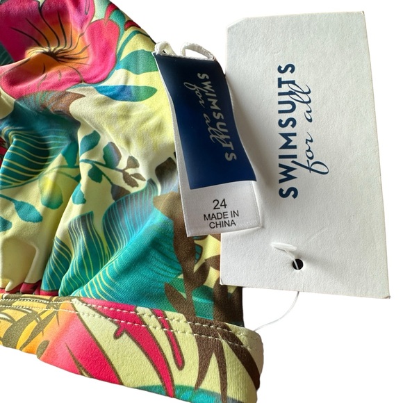 Swimsuit for All Plus Size Bikini Top & Bottom T-size 24 (-DDD) B- Size 18 - Picture 4 of 10